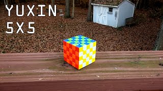 Stickerless YuXin 5x5 Review | CubeDepot