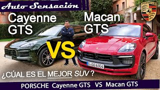 Comparativa Porsche Macan GTS 2022 vs Porsche Cayenne GTS 2022 . ¿Cúal es el mejor  SUV Porsche ?