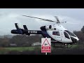 air rescue md902 engine start takeoff and landing air ambulance kent surrey sussex