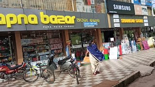 apna bazar shopping//karanjia@su-priyadailyvlog🏬🛍️👠👠