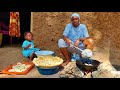 African village life #cooking village food for Breakfast, Donuts