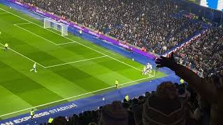 Brighton fans go mad as Mitoma scores against Chelsea