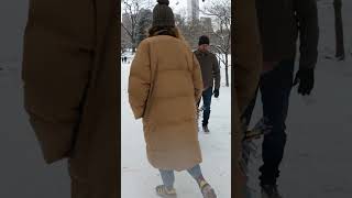 ⬆️Full Video⬆️First Snowy Day in New York City 2025 4K Walking Tour