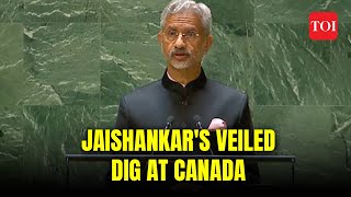 Jaishankar takes a dig at Canada: Response to terrorism shouldn’t be based on political convenience