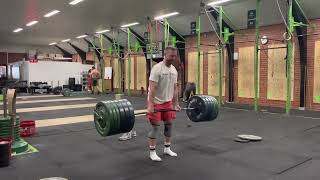 Deadlift 3x200kg