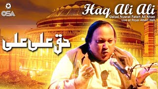 Haq Ali Ali | Ustad Nusrat Fateh Ali Khan | official version | OSA Islamic