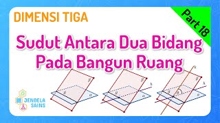 Dimensi Tiga • Part 18: Sudut Antara Dua Bidang Pada Bangun Ruang