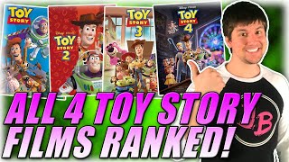 All 4 Toy Story Films Ranked in Under 2 Minutes!