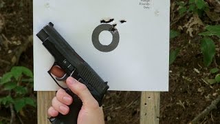 Sig 226 - Made in West Germany with Mud Rail Frame, Accuracy @ 7yds