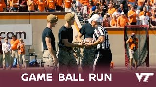 VT's Game Ball Run: A Nissan Fan-Fueled Tradition