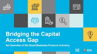 Introduction: Bridging the Capital Access Gap | LISC Small Business