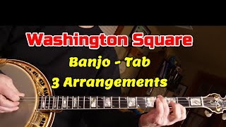 Washington Square - Banjo - Tab