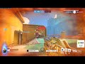 20K DMG! TOP 500 DPS! GALE SOLDIER 76 SEASON 10 GAMEPLAY OVERWATCH 2