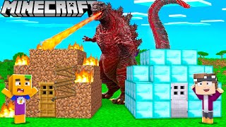 GODZILLA VS. OP BASE IN MINECRAFT!