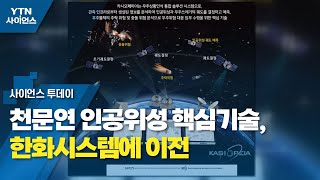 천문연 인공위성 핵심기술, 한화시스템에 이전 / YTN 사이언스