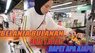 VLOG BELANJA BULANAN BARENG @aautappp  ?!