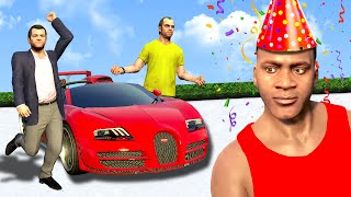 חוגג לפרנקלין יום הולדת בGTA V!