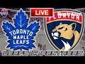 Toronto Maple Leafs vs Florida Panthers LIVE NHL Battle for Top Spot! Play By Play And Reactions