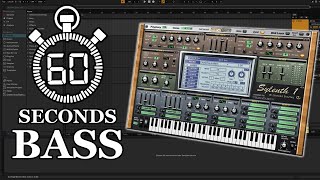Sylenth1 Hard Psytrance Bass Tutorial (1 Minute)