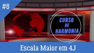 ( #08 ) Escala Maior Natural em  4J