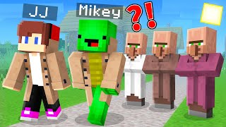 JJ and Mikey HIDE from Villagers in Minecraft - Maizen ?!