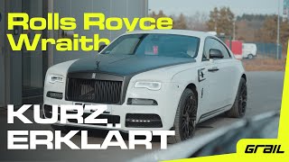 Kurz Erklärt: Rolls-Royce Wraith Mansory – Individuelle Abgasanlage mit brachialem Sound! 🔥