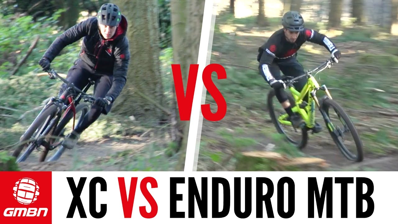 Cross Country VS Enduro Mountain Bike Race | The Ultimate MTB Battle ...