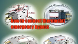 PAANO MALALAMAN KUNG SIRA ANG THERMOSTAT NG REF / PAANO EBYPASS .