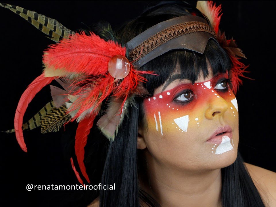 Indian Makeup Tutorial Maquiagem De India Youtube