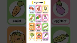 Learn Vegetable Names for Kids "English" Kids PlayTime Fun and Learn