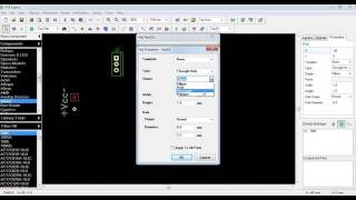 PCB designing in diptrace | LTS 25 NP current sensor