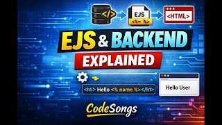 EJS Tutorial for Beginners | Node.js + Express | How Backend Data Shows in HTML