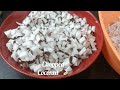 how to make coconut 🥥 candy strictly dishes by b