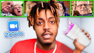 Juice WRLD Trolls BOOMERS in Zoom Classes!