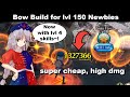 SUPER CHEAP Bow Build for Newbies! WITH Lvl 4 Skills! | Toram Online