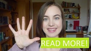 5 TIPS - HOW TO READ MORE & FASTER!