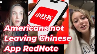 Incredible American and Chinese interactions on Chinese App RedNote