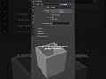 Blender Solidify Modifier in 60 Seconds #shorts