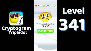 Cryptogram Tripledot Level 341 Answer | SolutionGuruji