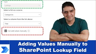 Let users manually enter values to a SharePoint lookup field