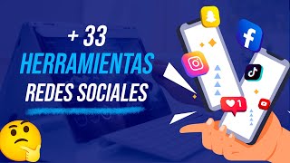 ✅ +33 Herramientas para REDES SOCIALES 2024. Para Community Manager o Para ti 😻