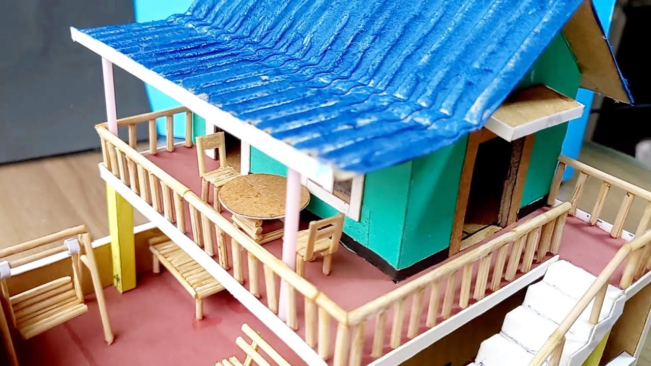 Diy How To Make A Miniature House With Cardboard Youtube Diy How To Make A Miniature House With Cardboard Youtube