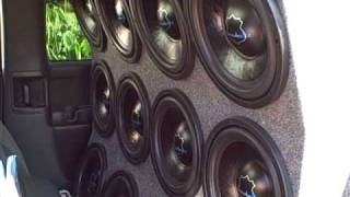 Incriminator Audio 12 187 12's on 2 20.1's.