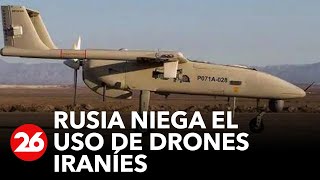 Rusia niega el uso de drones iraníes
