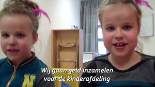 Sponsoractie voor de kinderafdeling