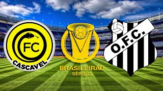 FC CASCAVEL X OPERÁRIO-MS - BRASILEIRÃO SÉRIE D - 5ª RODADA 03/06/23 [PES 2021]