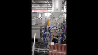 PVC Spiral suction hose extrusion line/  252 mm inner diameter, 25mm wall thickness.