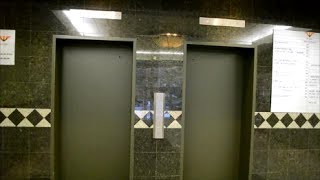 OLD MODERNIZED OTIS ELEVATOR - FAST DOOR