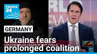 Germany: Ukraine concerned three-party coalition formation will take time • FRANCE 24 English