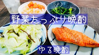 【ゆる晩酌】料理初心者でも簡単！真夏の野菜たっぷり晩酌で最高の夜を・・今夜もかんぱーい！